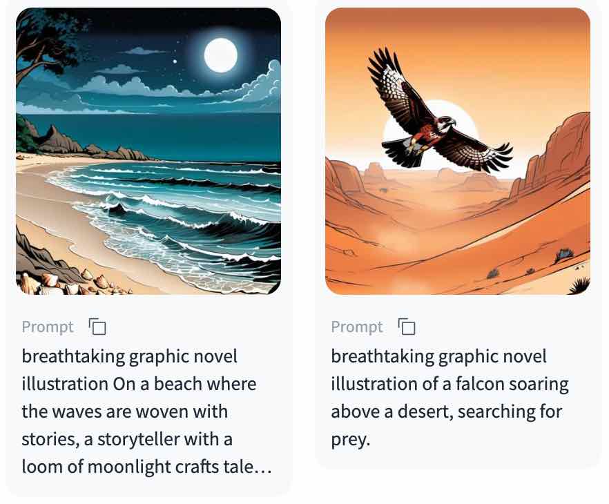 WX20240731-111242@2x Discover AI Art Free Illustrator, the best 100% free tool for creating high-quality vector graphics and illustrations. Unlike Adobe Illustrator, our platform offers unlimited access, no sign-up requirements, and a user-friendly interface.